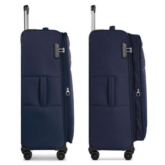 Worldpack Chicago 4 kółka Walizka L 78 cm z plisą rozprężną