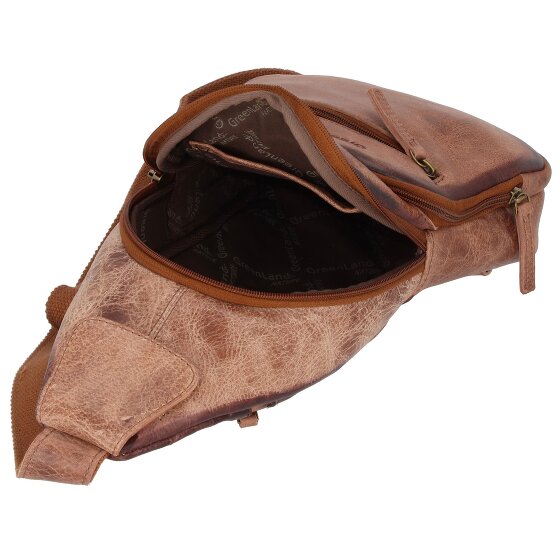 Greenland Nature Mascu & Line Leather Shoulder Bag 39 cm