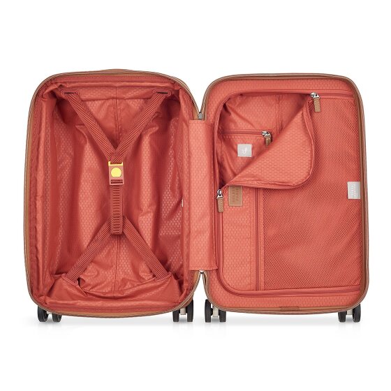 Delsey Paris Chatelet Air 2.0 4-kołowy wózek kabinowy 55 cm z plisą rozprężną