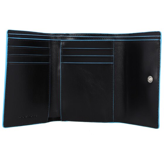 Piquadro Blue Square Wallet RFID Leather 12 cm