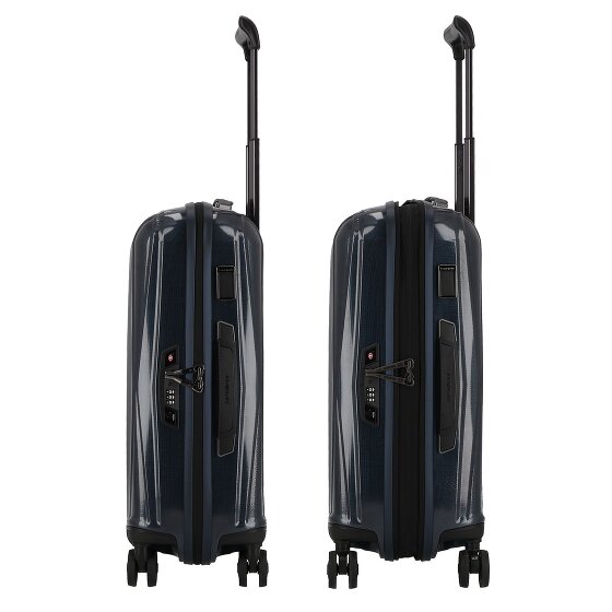 Samsonite Major-Lite 4 kółka Walizka kabinowy 55 cm z plisą rozprężną