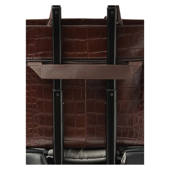 Castelijn & Beerens Shopper Bag Skórzany 39 cm Komora na laptopa