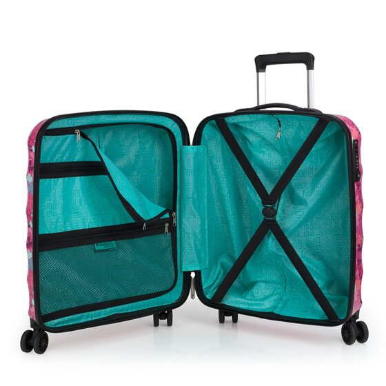 Gabol Clover 4 kółka Walizka kabinowy 55 cm