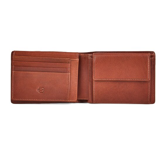 Piquadro Victor Portfel Ochrona RFID Skóra 12.5 cm