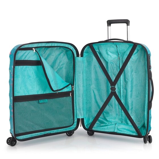 Gabol Acqua 4 kółka Walizka M 66 cm