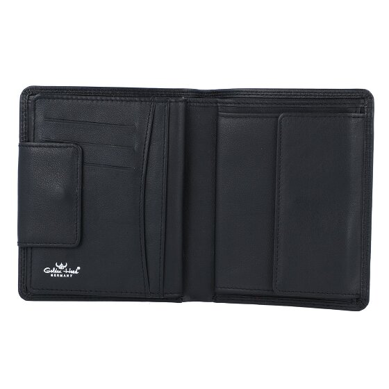 Golden Head Portfel polo RFID skórzany 10 cm