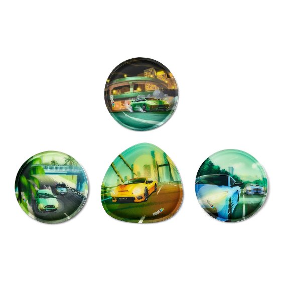 Ergobag Zestaw tornistrów 6 szt. z zestawem rzepów