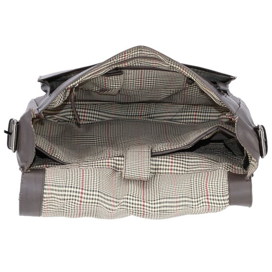 Pride and Soul Skórzana torba kurierska Neo z przegrodą na laptopa 33 cm