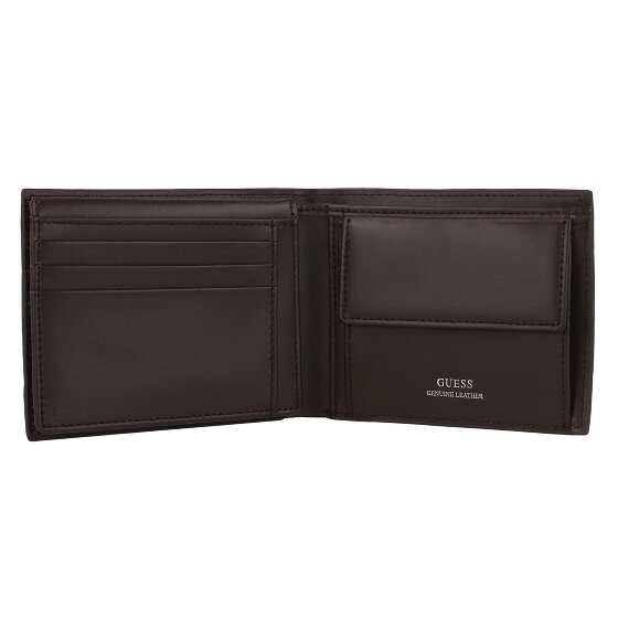 Guess Barcellona Portfel Ochrona RFID Skórzany 12 cm
