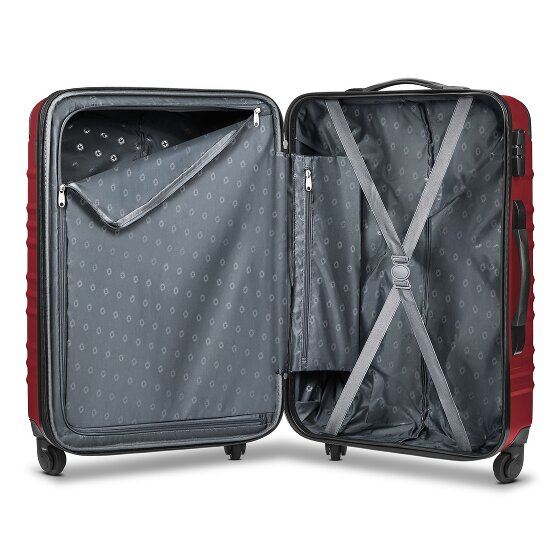 Wenger Amplar Evo 4 kółka Walizka M 65 cm z funkcją poszerzenia