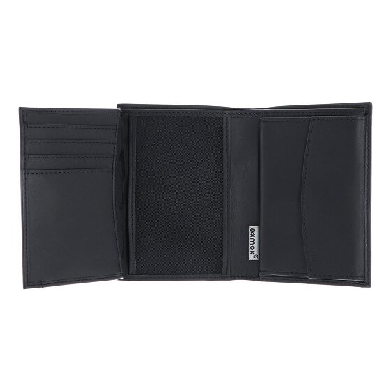 oxmox Leather Portfel Ochrona RFID Skóra 13 cm