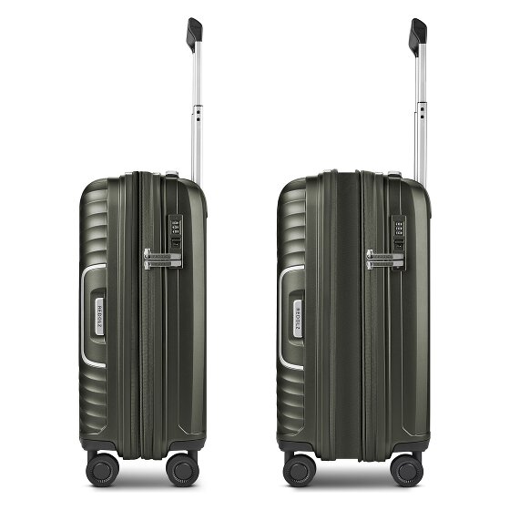 Redolz Essentials 01 4 kółka Walizka kabinowa 53 cm z funkcją poszerzenia