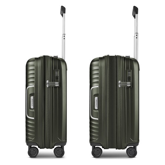 Redolz Essentials 01 4 kółka Walizka kabinowa 53 cm z funkcją poszerzenia