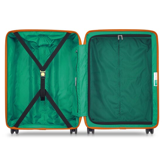 Delsey Paris x Zestaw walizek na 4 kółkach United Colors of Benetton Fabrica 3 szt.