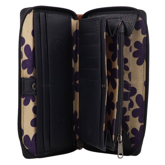 Greenburry Nappa Portfel Ochrona RFID Skórzany 19.5 cm