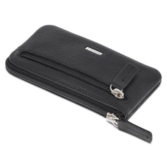 Redolz Leather Essentials Portfel z kluczem Skórzany 11.5 cm