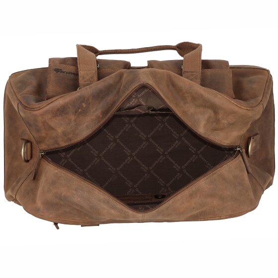 Greenland Nature Montenegro Weekender Travel Bag Leather 60 cm
