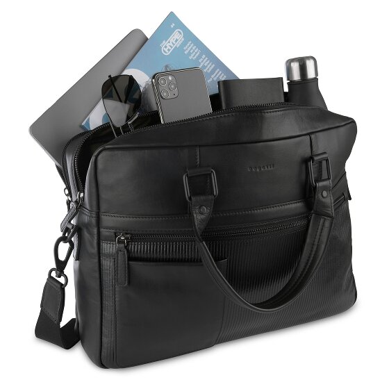 bugatti Joel Teczka Skórzany 38 cm Komora na laptopa