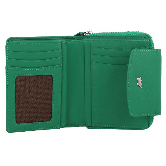 Braun Büffel Joy Portfel Ochrona RFID Skórzany 12 cm