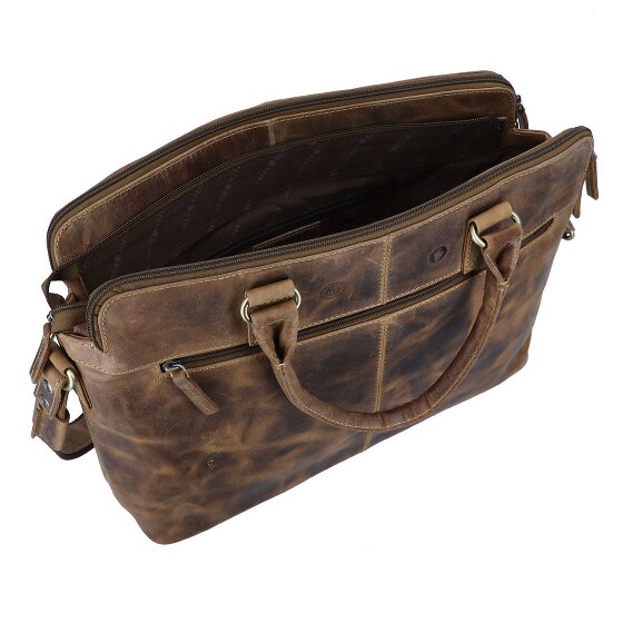 Greenburry Vintage Shopper Bag Skórzany 40 cm