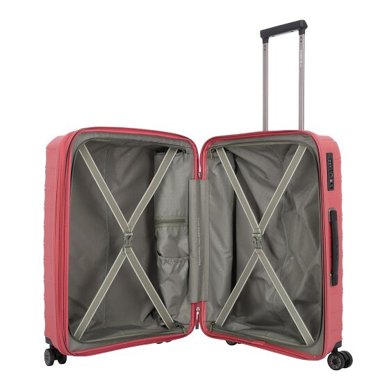 Travelite mooby 4 kółka Walizka M 66 cm z plisą rozprężną
