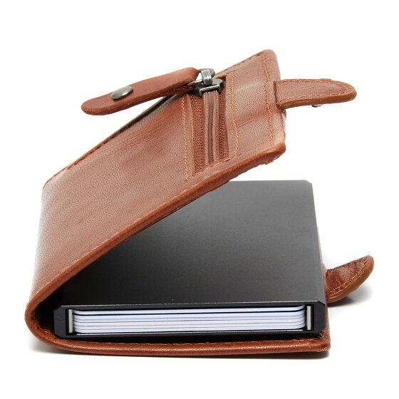 The Chesterfield Brand Baldwin Etui na karty kredytowe Ochrona RFID Skórzany 6.5 cm