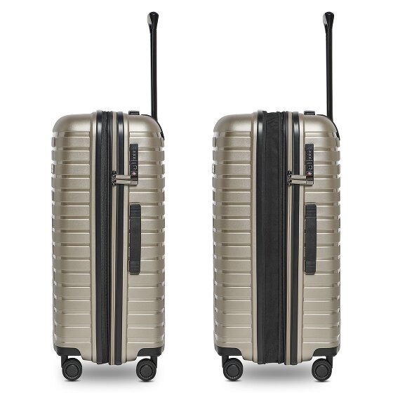 Pactastic Collection 04 THE MEDIUM + 4 kółka Walizka M 66 cm z plisą rozprężną