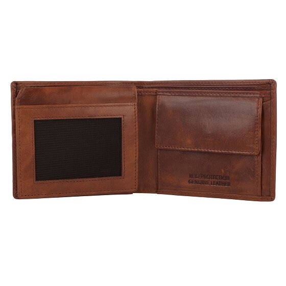 Greenburry Newport Portfel Ochrona RFID Skórzany 11 cm