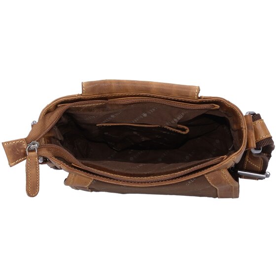 Greenburry Vintage Cafe Racer Torba na ramię skórzana 23 cm