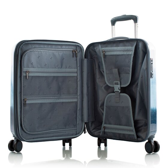 Heys Black Camo 4 kółka Walizka kabinowy S 53 cm z plisą rozprężną