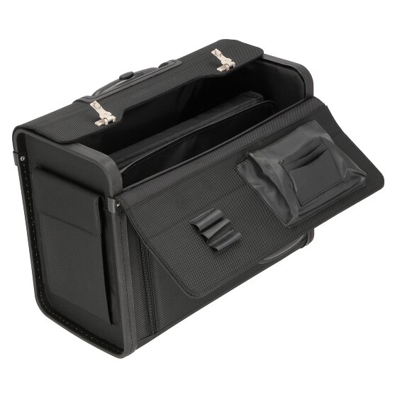 Dermata 2 kółka Walizka z pilotem 38 cm