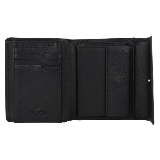 Braun Büffel Golf Secure Wallet RFID Leather 12,5 cm