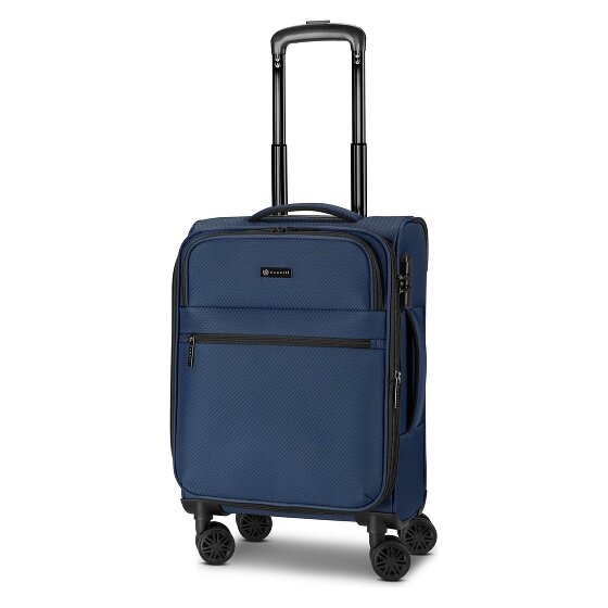 bugatti Valencia Soft 4 kółka Walizka kabinowa S 55 cm z funkcją poszerzenia