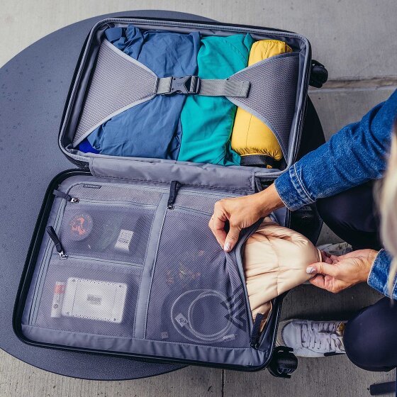 Gregory Quadro Pro 4 kółka Walizka kabinowy 55 cm z plisą rozprężną