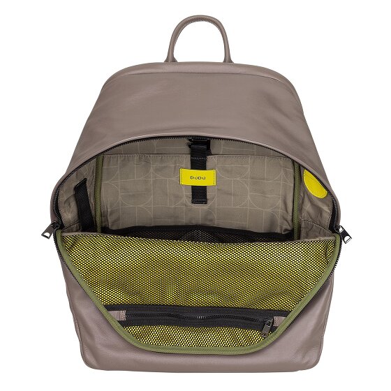 DuDu New York Plecak Skóra 41 cm Komora na laptopa