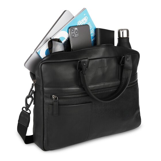 bugatti Joel Teczka Skórzany 37 cm Komora na laptopa