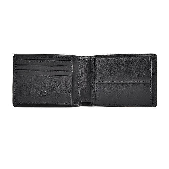 Piquadro Victor Portfel Ochrona RFID Skóra 12.5 cm