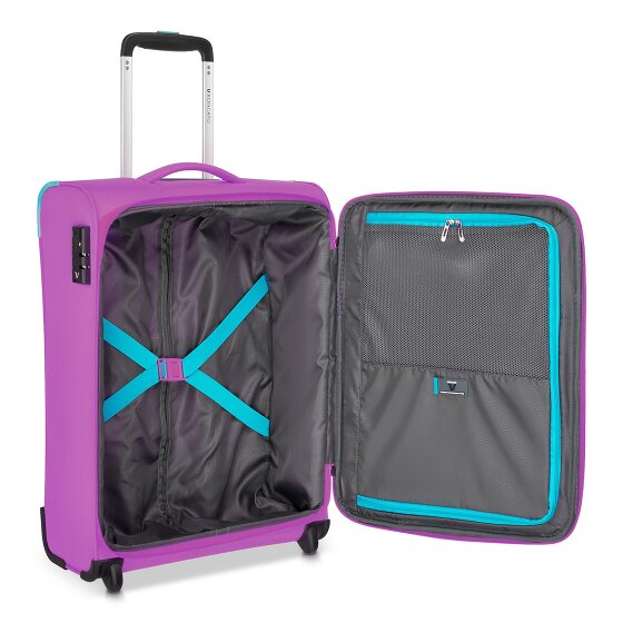 Roncato Lite Soft Neon 2 kółka Walizka kabinowy 55 cm
