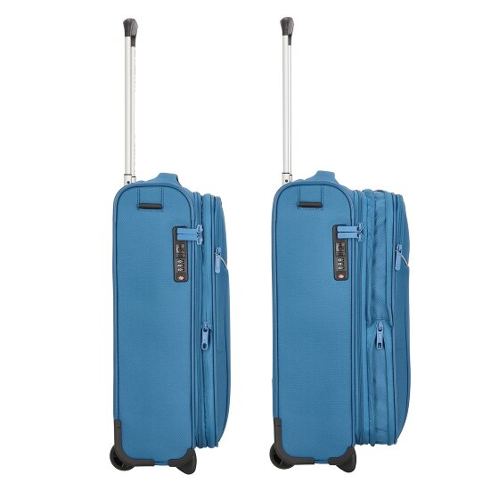 Roncato Ironik 2.0 4 kółka Walizka kabinowy 55 cm z plisą rozprężną