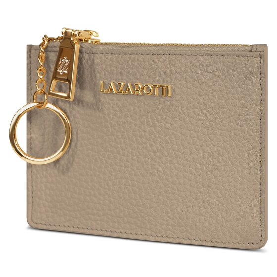Lazarotti Bologna Leather Portfel z kluczem Skórzany 11.5 cm