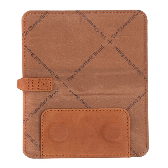 The Chesterfield Brand Maplewood Futerał na okulary Skórzany 3 cm