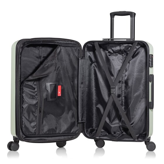 Pack Easy Jolly 4 kółka Walizka M 64 cm z plisą rozprężną