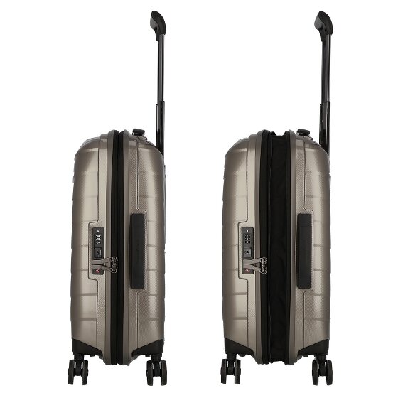 Samsonite Attrix 4 kółka Walizka kabinowa 55 cm z funkcją poszerzenia