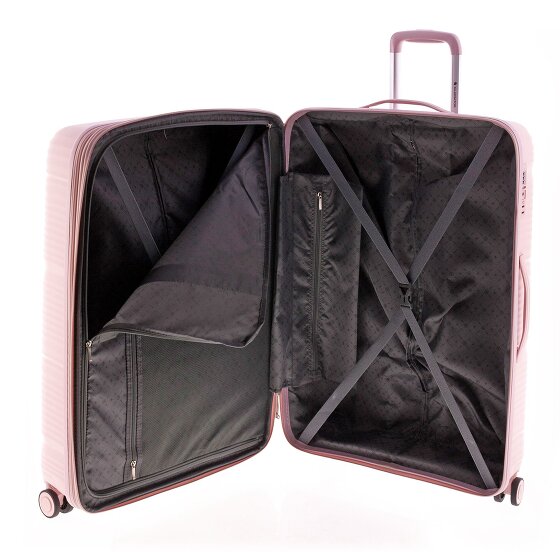 Gladiator 0800 4 kółka Walizka 76 cm z plisą rozprężną