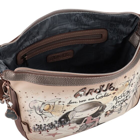 Anekke Hollywood Torba na ramię 28 cm z plisą rozprężną