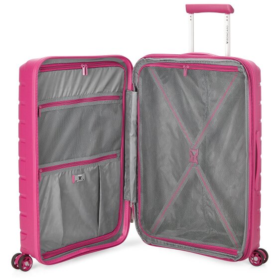 Roncato B-Flying Move 4 kółka Walizka 68 cm z plisą rozprężną