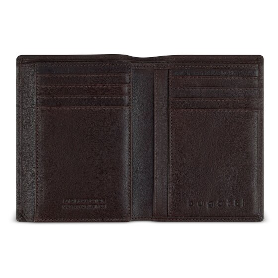 bugatti Neaples Portfel Ochrona RFID Skórzany 9 cm