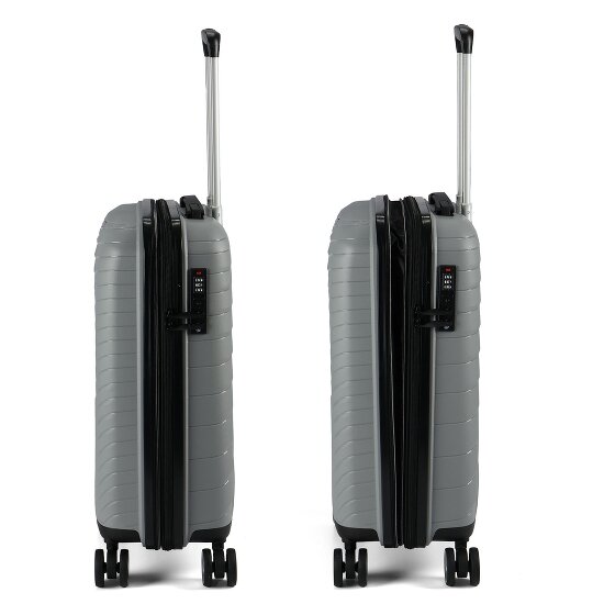 Benzi 5808 4 kółka Walizka kabinowy 55 cm z plisą rozprężną