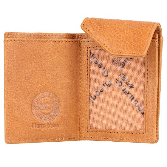 Greenland Nature Portfel Ochrona RFID Skóra 9.5 cm