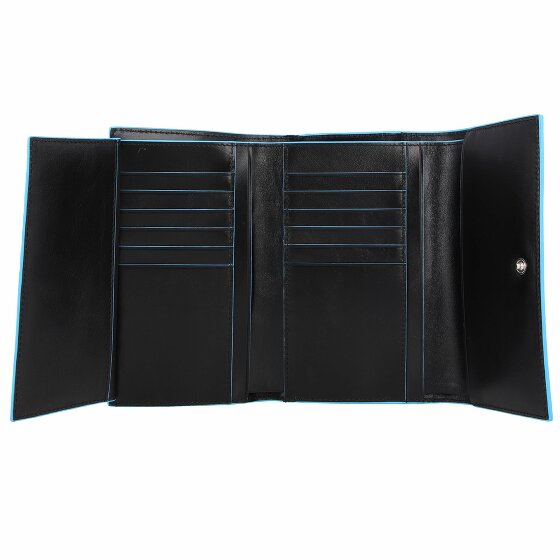 Piquadro Blue Square Wallet RFID Leather 16 cm